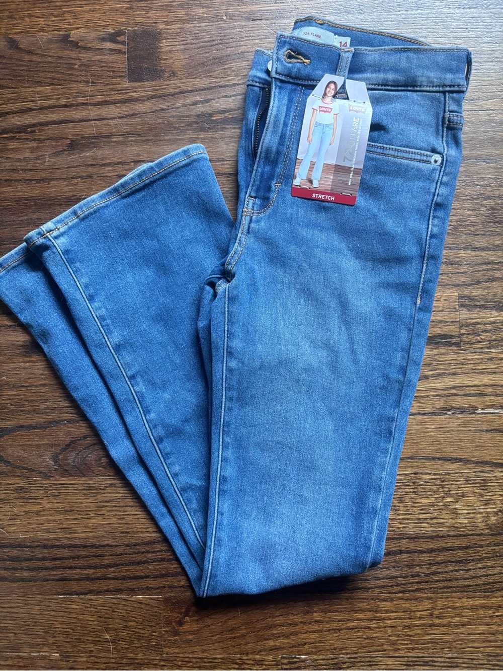 Levi's Kids Blue Stretch Jeans